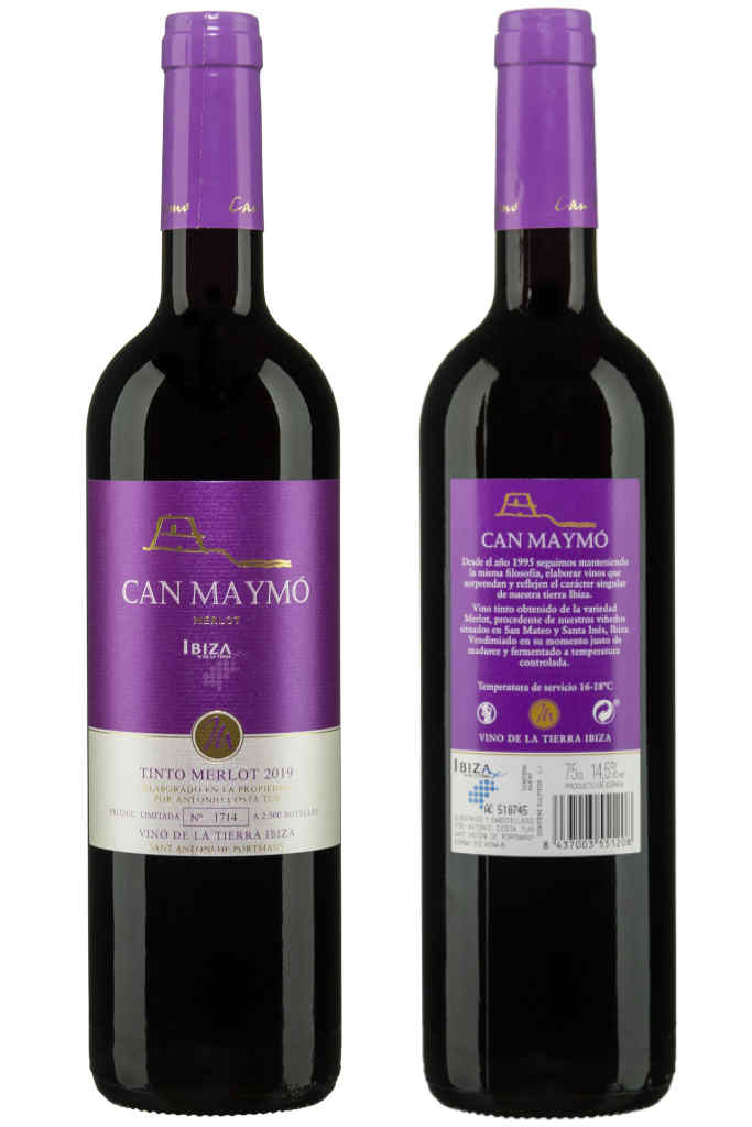 Vino Can Maymó tinto barrica